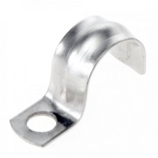 Скоба металлическая однолапковая СМО 21-22 отв. d 6,5 мм (100 шт/уп) Промрукав (PR08.3744)