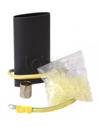 Муфта заземления термоусаживаемая д 7-18 Промрукав (PR08.3870) в Липецке Повороты, муфты, тройники Pintop.ru