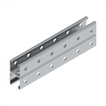 Профиль STRUT двойной HDZ ПСД-41х41х3000 (2,0мм) Промрукав (PR08.9345)