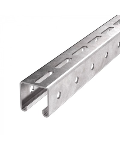 Профиль STRUT HDZ ПС-41х41х400 (2,5мм) Промрукав (PR08.9352) в Липецке Аксессуары для лотков Pintop.ru