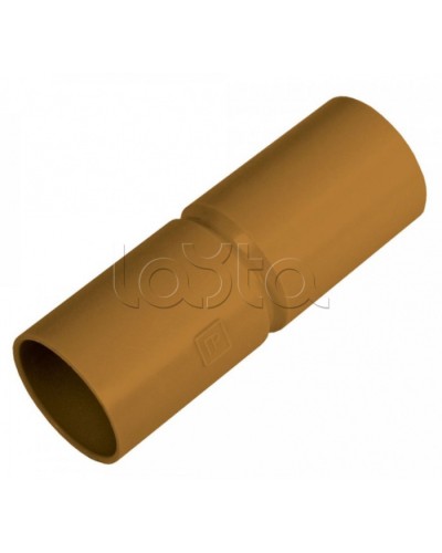 Патрубок-муфта с ограничителем бук д16 (10шт/800шт уп/кор) Промрукав (PR13.0229) в Липецке Повороты, муфты, тройники Pintop.ru