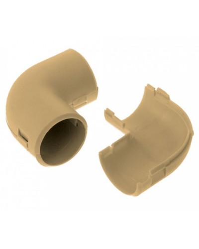 Соединитель угловой разборный сосна д25 (5шт/300шт уп/кор) Промрукав (PR13.0245) в Липецке Повороты, муфты, тройники Pintop.ru