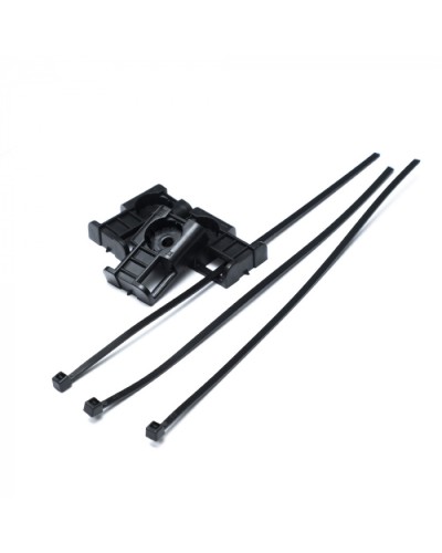 Комплекты крепления площадка для прямого монтажа черная со стяжкой 3,6х150 мм (100 шт) Промрукав (PR13.02515) в Липецке Аксессуары для кабель-канала Pintop.ru