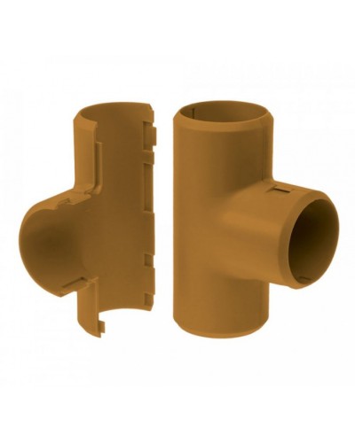 Тройник разборный бук д32 (1шт/200шт уп/кор) Промрукав (PR13.0258) в Липецке Повороты, муфты, тройники Pintop.ru