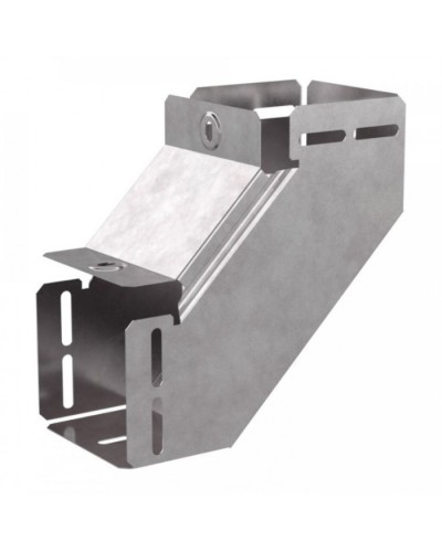 Угол вертикальный внутренний 90 градусов с крышкой Стандарт 100х100 Промрукав (PR16.0526) в Липецке Аксессуары для кабель-канала Pintop.ru