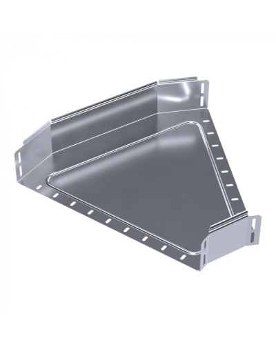 Угол горизонтальный 45 градусов Стандарт INOX (AISI 316) 500х100 Промрукав (PR16.3451) в Липецке Аксессуары для лотков Pintop.ru