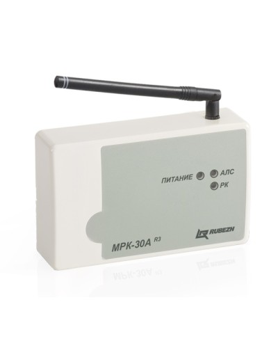 Модуль радиоканальный Рубеж МРК-30А прот.R3 в Липецке Адресная система пожарной сигнализации РУБЕЖ Pintop.ru