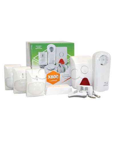 Комплект охранной GSM сигнализации Сибирский Арсенал Комплект GSM-сигнализации X-800 в Липецке GSM мониторинг Сибирский арсенал Pintop.ru