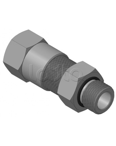 Кабельный ввод для бронированного кабеля с уплотнением внутренней оболочки кабеля резьбой G1/2, внешним диаметром кабеля Dm=14-18 мм и проходным диаметром кабеля d=8-12 мм Спектрон КВБ-18/12-Н-G1/2 в Липецке Аксессуары для кабель-канала Pintop.ru