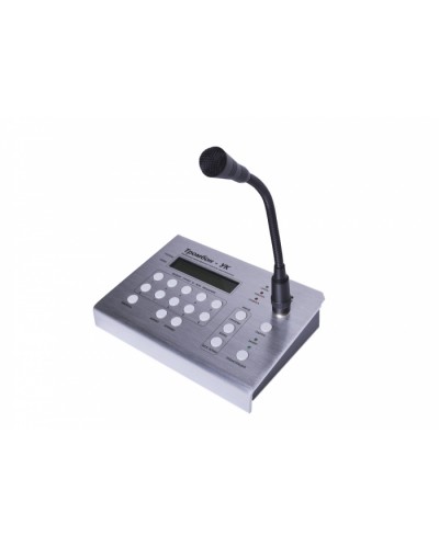 Консоль микрофонная удалённая многозонная Тромбон УК в Липецке Система оповещения и трансляции Pintop.ru