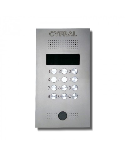 Цифрал CCD-2094.3/РVС IP Микропроцессорный блок вызова в Липецке Абонентские IP устройства Pintop.ru
