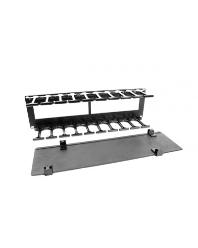 Органайзер кабельный горизонтальный 3U ЦМО (ГКО-П-3-9005) в Липецке Кабельные органайзеры Pintop.ru