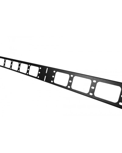 Органайзер кабельный вертикальный 42U ЦМО ВКО-М-42.75-9005 в Липецке Кабельные органайзеры Pintop.ru