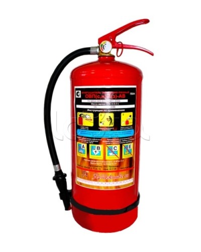 Огнетушитель воздушно-пенный Ярпожинвест ОВП-10(з) в Липецке Огнетушители Pintop.ru