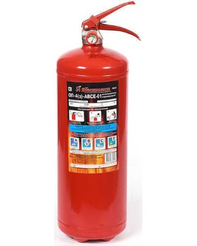 ВСЕ ЗПУЯрпожинвест ОП-4 (з) РФ разборное (алюм) в Липецке Огнетушители Pintop.ru