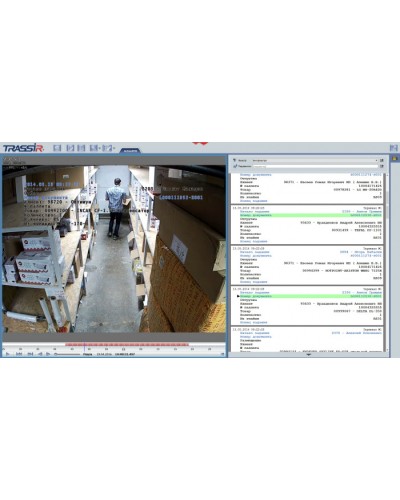 ПО для подключение 1-й дополнительной видеокамеры к системе событийного видеоконтроля складских операций TRASSIR ActiveStock Cam в Липецке Системы видеонаблюдения Pintop.ru