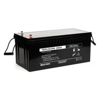 Бастион АКБ TEPLOCOM 200Ач Герметичный свинцово-кислотный необслуживаемый AGM АКБ 12В 200Ач