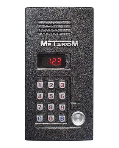 Блок вызова домофона Метаком MK2012-TM4E в Липецке Блоки вызова многоабонентные Pintop.ru