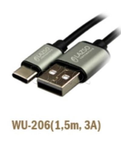 Кабель для передачи данных и зарядки LazsoWU-206(1,5m, 3А) в Липецке Оборудование для видеонаблюдения Pintop.ru