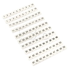 Маркеры для JXB-ST 2,5 NLPE с нумерацией 1-50 (100 шт.) EKF (zb-st-2.5-nlpe-1-50)