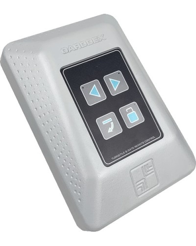 Пульт управления одним турникетом с автоматическами планками и одной секцией ограждения «Антипаника» CARDDEX AG-04 (для серии STL) в Липецке Сетевая СКУД CARDDEX Pintop.ru