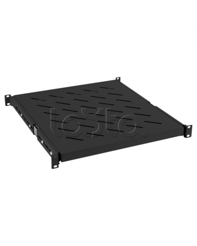 Полка выдвижная 1U Cabeus JE05-800-BK в Липецке Полки для шкафов и стоек Pintop.ru