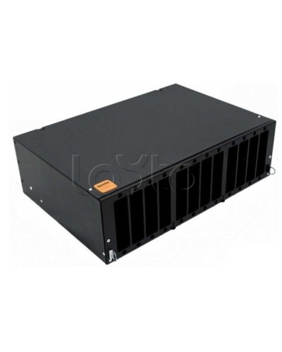 Бокс оптический универсальный 19 Hyperline FO-19V-3U-12xSLT-W130H30-96UN-BK в Липецке Коммутационные изделия Pintop.ru