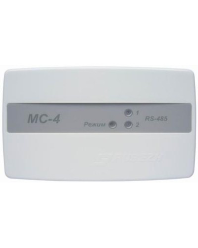 Модуль сопряжения адресный Рубеж МС-4 в Липецке Адресная система пожарной сигнализации РУБЕЖ Pintop.ru