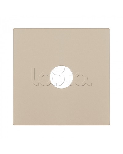 Накладка розетки TV (шампань) LK80 Экопласт (845106-1) в Липецке Розетки компьютерные и телефонные Pintop.ru