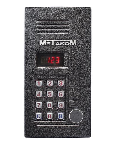 Блок вызова домофона Метаком MK2012-RFEVN в Липецке Блоки вызова многоабонентные Pintop.ru