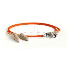 Патч-корд оптический LANMASTER LAN-ST-FC/OM2-1.0