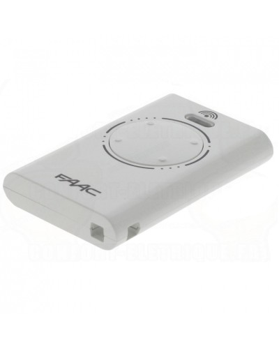 Брелок-передатчик 4-канальный Faac 787010 (белый) в Липецке Устройства радиоуправления для шлагбаумов и автоматики Pintop.ru