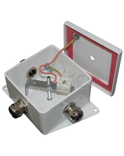 Коробка монтажная огнестойкая Гефест КМ-О (4к)-IP66 три ввода 100х100 в Липецке Распределительные коробки Pintop.ru