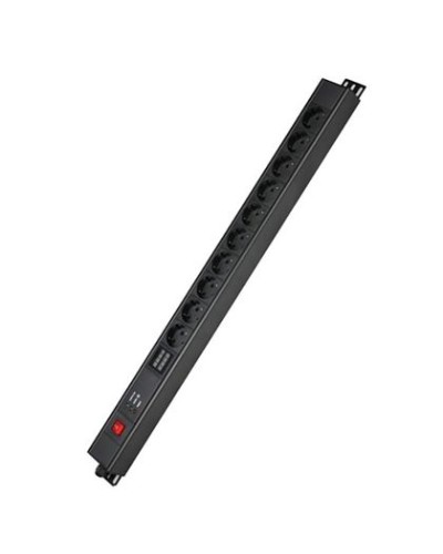 Блок распределения питания вертикальный для 19 шкафов DKC R5VSH10SWOPAM в Липецке Блоки розеток Pintop.ru