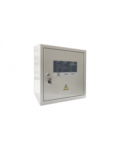 Шкаф управления адресный Рубеж ШУН/В-15-03-R3 IP54 в Липецке Адресная система пожарной сигнализации РУБЕЖ Pintop.ru