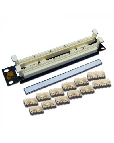 50-парный 110 кросс 10 1U, блоки в комплекте LANMASTER (LAN-RS110-50FT/10) в Липецке Патч-панели Pintop.ru