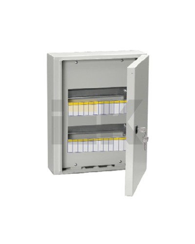 Щит распределительный навесной IEK ЩРН-24з-0 74 (MKM11-N-24-54-Z) в Липецке Щиты электрические Pintop.ru