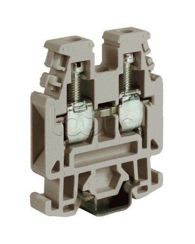 Зажим 4 кв.мм серый DKC ZRP300GR в Липецке Крепежные изделия Pintop.ru