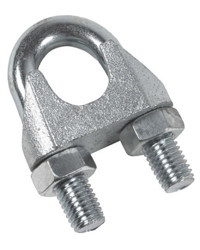 Зажим троса D3 усиленный ПожТехКабель (890-510) в Липецке Трос и аксессуары Pintop.ru