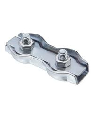 Соединитель (зажим) для троса двойной (Duplex) 3 мм DKC CM623003 в Липецке Трос и аксессуары Pintop.ru