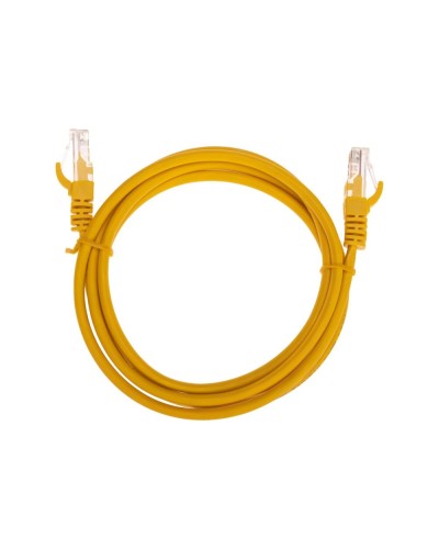 Патч-корд U/UTP, CAT 5e, RJ45-RJ45, 26AWG, LSZH, желтый, 1,5м REXANT 02-0105-105 в Липецке Патчкорды (медные) Pintop.ru