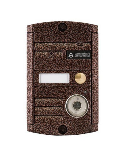 Видеопанель вызывная накладная цветная на 1 абонента с TM-считывателем Activision AVP-451 TM (PAL, медь) в Липецке Вызывные видеопанели малоабонентные Pintop.ru