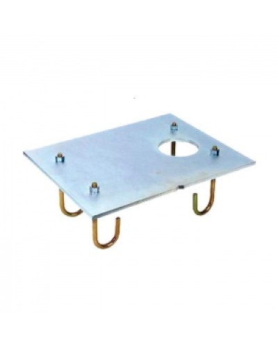 Пластина монтажная с анкерами для шлагбаумов 617 серии Faac 490095 в Липецке Запчасти для шлагбаумов и автоматики Pintop.ru