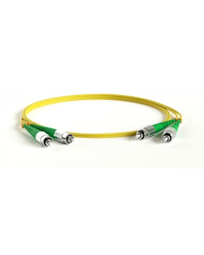 Патч-корд волоконно-оптический Hyperline FC-D2-9-FC/AR-FC/AR-H-10M-LSZH-YL в Липецке Патч-корды оптические Pintop.ru