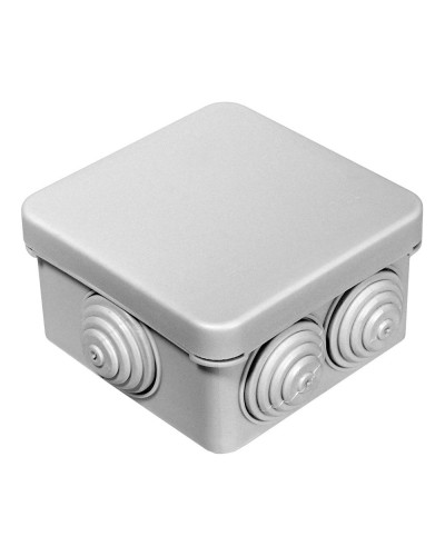 Коробка распред. 40-0210-9005м для о/п безгалогенная (HF) черная 80х80х40 (8шт/уп) Промрукав (40-0210-9005м) в Липецке Распределительные коробки Pintop.ru