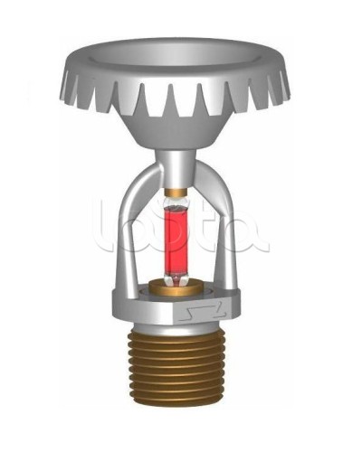 Ороситель спринклерный водянойи пенный горизонтальный Спецавтоматика СУS1-РГо0,74-R1/2/Р141.В3-СВГ-15 с резьб. герм. в Липецке Оросители Pintop.ru