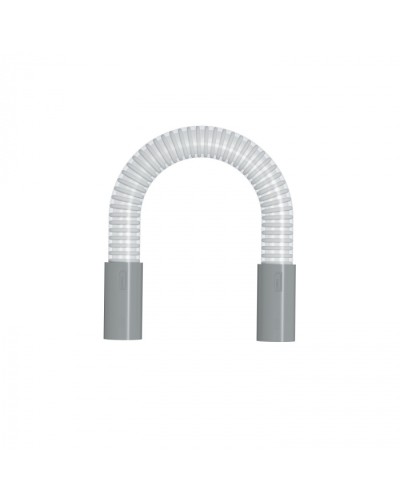 Гибкий переход для трубы диам. 25мм, длина 30см, цвет серый (49415GR) в Липецке Повороты, муфты, тройники Pintop.ru