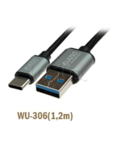 Кабель для передачи данных и зарядки LazsoWU-206(1,2m) в Липецке Оборудование для видеонаблюдения Pintop.ru