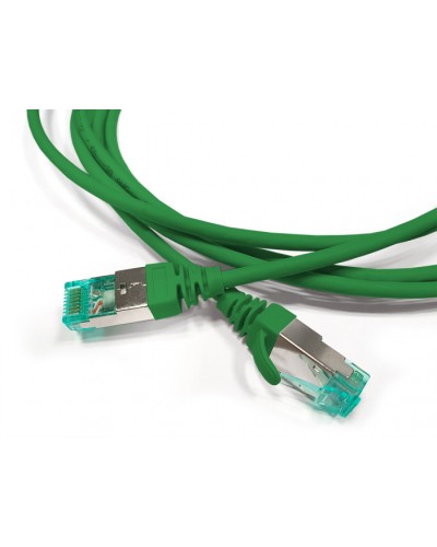 Hyperline PC-LPT-SFTP-RJ45-RJ45-C6A-1M-LSZH-GN Патч-корд S/FTP в Липецке Патчкорды (медные) Pintop.ru