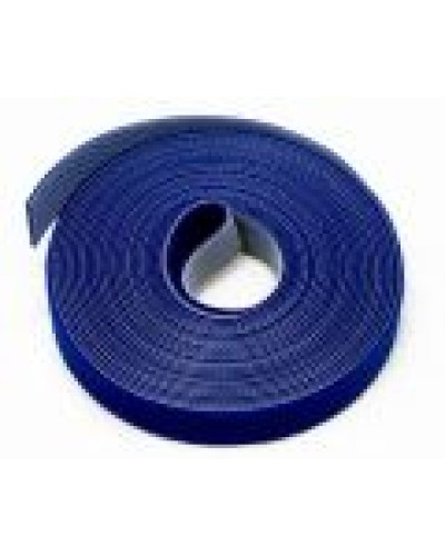 Хомут-липучка LANMASTER шириной 20 мм, 30 м, синий LANMASTER LAN-VCM30M-BL в Липецке Стяжки-хомуты Pintop.ru